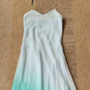 New with tags aqua ombre dress Express size 7/8